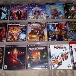PS3 Games ($10 each, Tested)