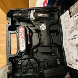 Amazing Wireless/Cordless Impact Drill with 1 battery and 1 charger