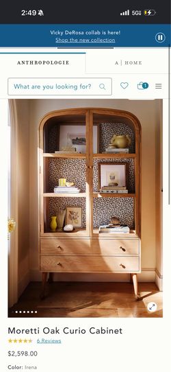 Anthropologie furniture