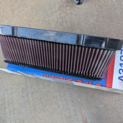 Corvette reusable engine air filter 
