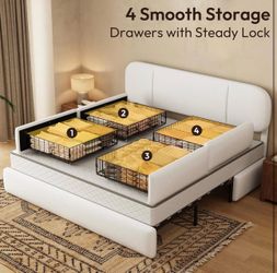KING SIZE BED FRAME