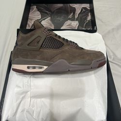A Ma Maniere Jordan 4- Dark Mocha- Size 13