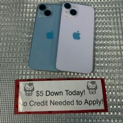 Apple iPhone 14 - Payments Available - Pay $5 Down To take It home 