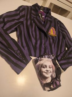 New w/ tags Wednesday/Enid Evermore School Uniform Blazer + Soft Enid Tee