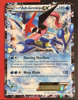 Jumbo Cards #XY133 Ash-Greninja EX
