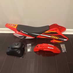 Brand New Razor Mx500 Body And Front Fender 