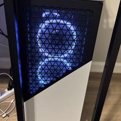 CyberpowerPC gaming computer with keyboard and mouse