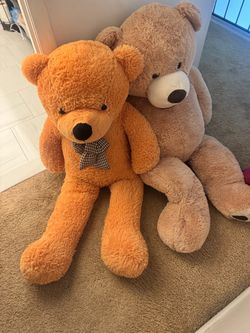 Large teddy bears