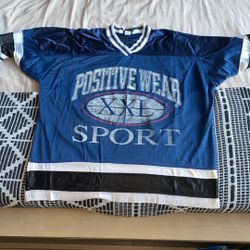 POSITIVE WEAR SPORT VINTAGE FOOTBALL JERSEY MENS