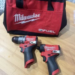 Milwaukee M12 Fuel Dril & Impact