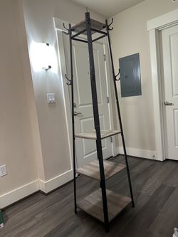 Coat Rack/Coat stand With 3 Shelves