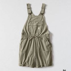 Women's FORCE RIPSTOP SHORTALL - Dusty Olive (Size L 12-14) New with Tags