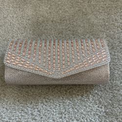 Elegant Silver/ Gold Clutch Bag