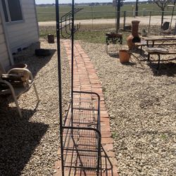 Metal Coat And Shoe Rack