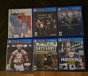 PS4 / PS5 Game Bundle – Lot of 6