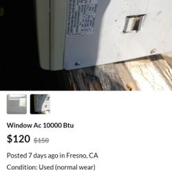 Window Ac 10000btu