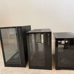 Multiple PC cases for sale