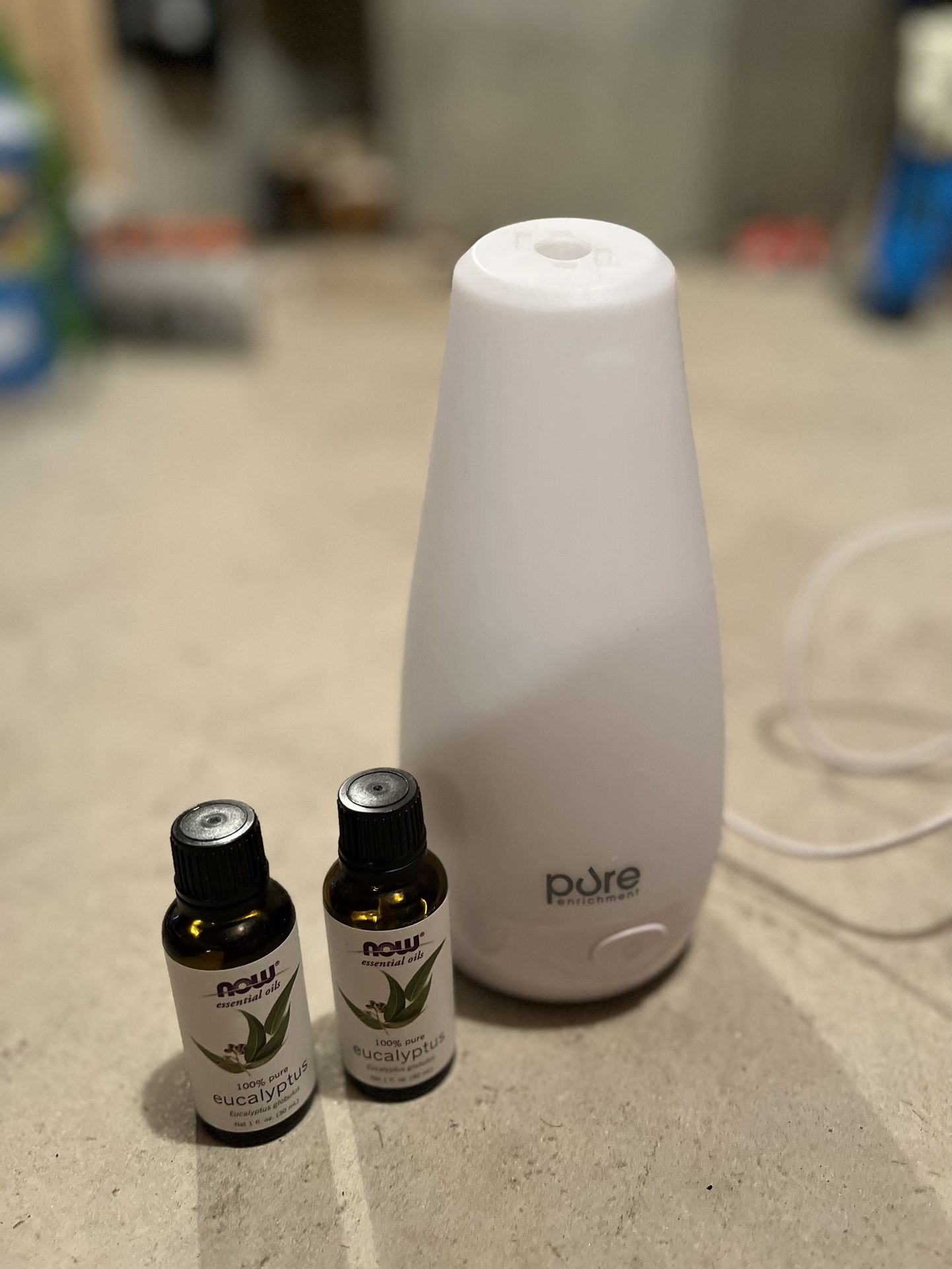 Pure Diffuser & 2 Bottles Eucalyptus Oil