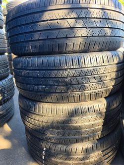 Set used tires
