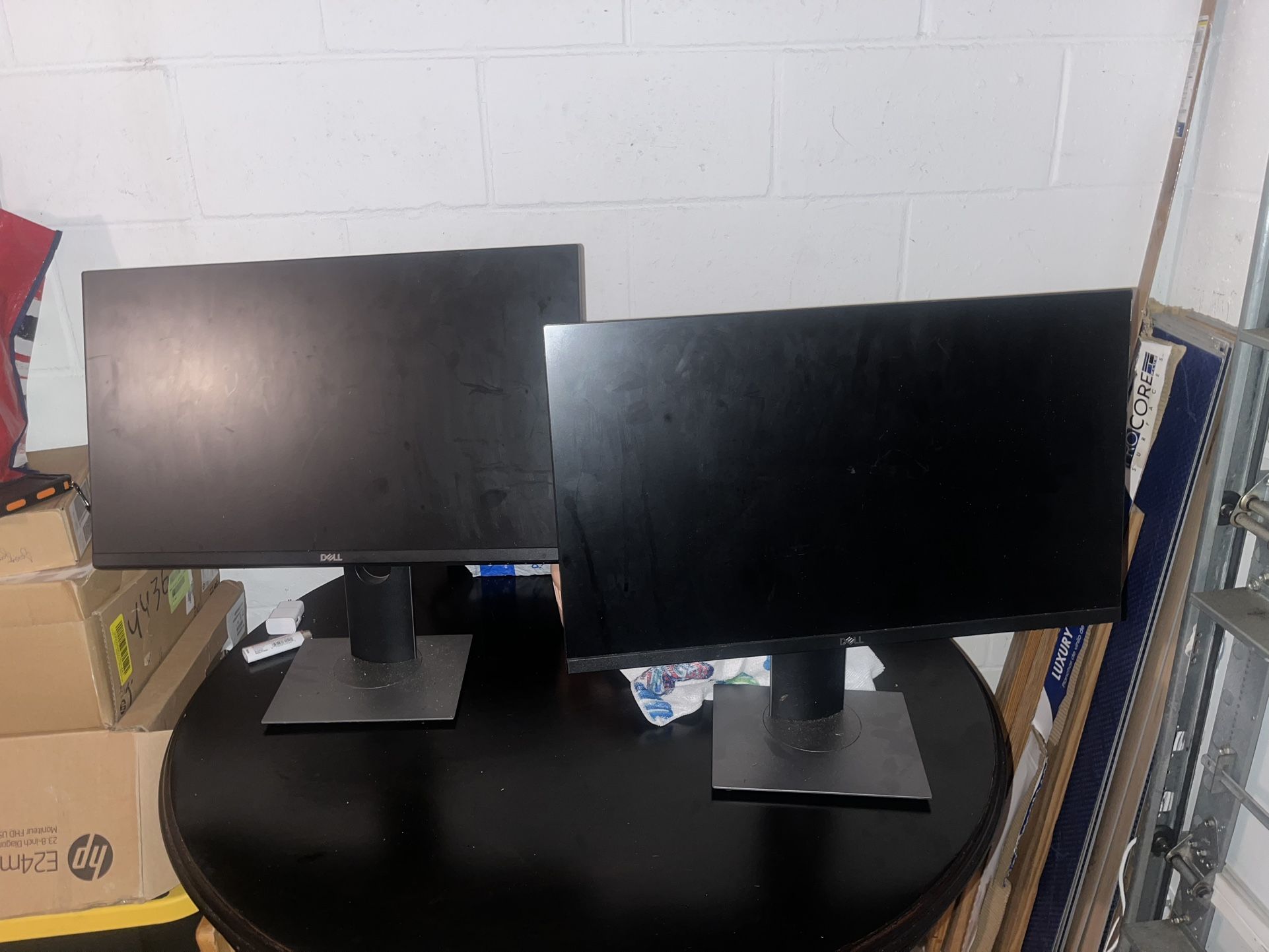 2 Dell Monitors