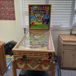 Antique Pinball Game