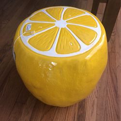 Lemon Stool/Sidetables