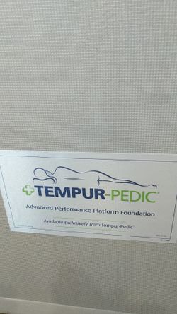 Tempur pedic advanced performance platform foundation box spring