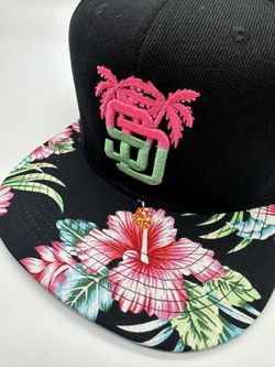 SD San Diego palms Floral Hat City colorways New
