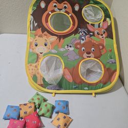 Toddler Bean Bag Toss $5