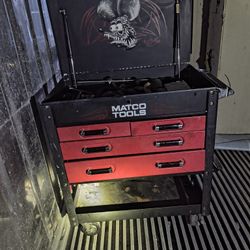 3 drawer Toolbox On Wheels 