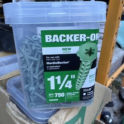 Hardy Backer Screws