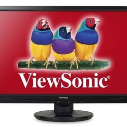 Viewsonic Widescreen LCD Screen With Cables