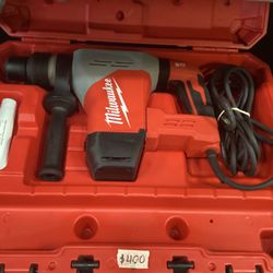 Milwaukee Corded 1 1/8 Rotary Hammer $400