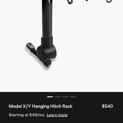Brand new bike hitch rack Model X/Y