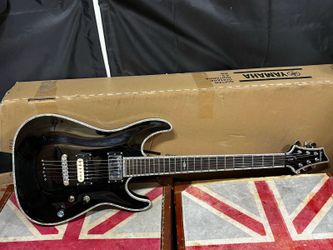 Schecter C-1 Elite Gloss Black Electric Guitar Upgraded Pickup