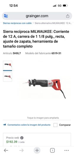 Milwaukee Saw Zall Como Nuevo $95 