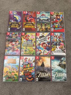 Nintendo switch video games