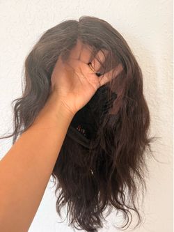 Human hair lace front