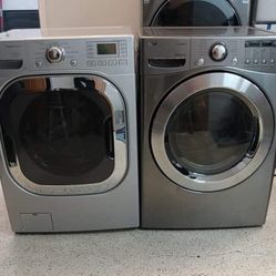 LG Washer And Gas Dryer Set For $720