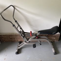 Row-N-Ride Assisted Squat Machine