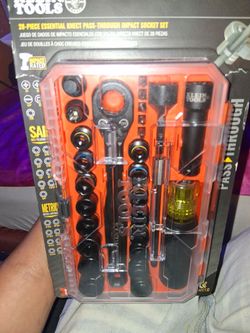 Klein Tools 28-Piece Impact Socket Set