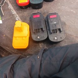 3 Generic 18 Volt Battery