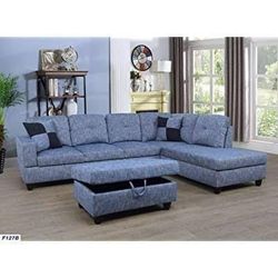 New Sectional Sofa With Ottoman Storage