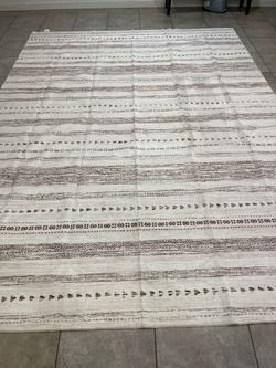 Unique pattern machine washable area rug carpet - 9x12 feet - MB142