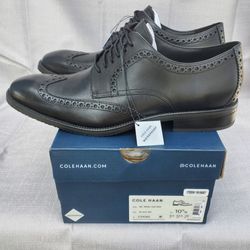 Cole Haan Modern Essentials Waterproof Wing Tip Oxford black C34262