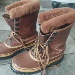 STAG WINTER HEATER BOOTS MADE IN CANADA SIZE 9(NEW) NO BOX
