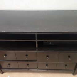 $50 OBO Black Wood TV Stand