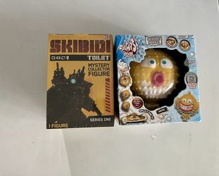 Skibidi Toilet Mystery Figure. And Splats Head 