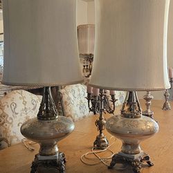 Beautiful Victorian Lamps