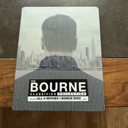 Bourne Classified collection Blu-ray Steelbook (4 Movies)